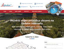 Tablet Screenshot of cestujemepocr.cz